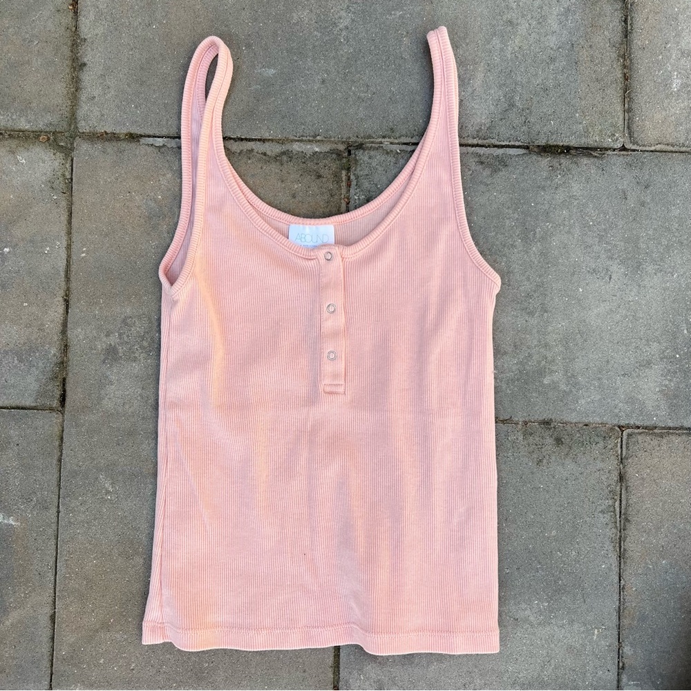 Abound Coral Tank Top - Size S